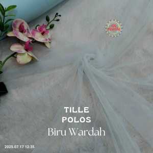 [05 Meter] Kain Tille Polos Halus [Soft Tulle 58"] Grade A Original Import