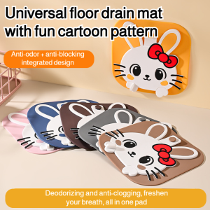 Anti-odor Cover Square Durable Anti-odor Floor Drain Anti-flying Insects Convenient Installation