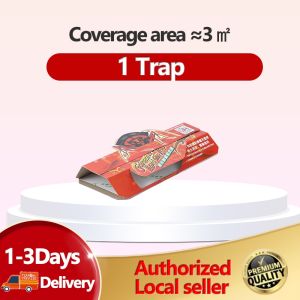 【 SG Stock】10pcs(1) Lizard Trap roach Traps with baits Cicak/Gecko Glue Stickers (Pest Control)