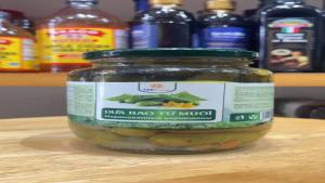 Date 08/28 Dưa leo bao tử muối TMI Foods 510g