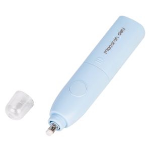 Tẩy điện kèm quạt Deli - chất liệu PVC không độc hại - 10 lõi gôm tẩy 5mm - Hồng/Xanh dương - 1 chiếc - EH02701