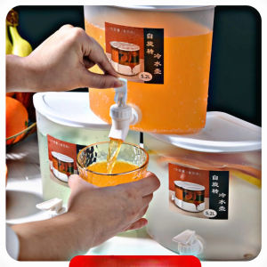 (BISA COD) PROMO Dispenser Jus Plastik Mini 5.2 Liter / Galon Air Kecil / Ketel Minuman Dingin / Keran Dispenser / Bucket Mini Juice / Water Tank Portable / Dispenser Kulkas