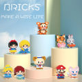 Mainan Bricks Mini Nano DIY Rakit Model Kartun - Mainan Balok Susun Edukasi Anak-Varian Random. 