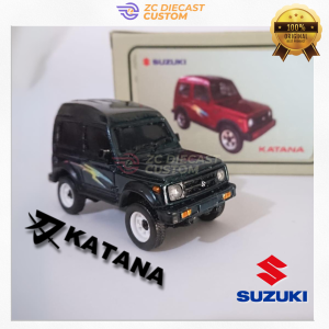 Diecast Mobil Suzuki Katana Skala 1:43 Miniatur Katana Replika Katana BISA FULL CUSTOM WARNA DAN PLATNOMOR
