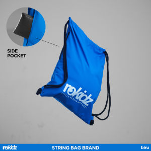 STRING BAG BRAND Tas Serut Olahraga Pria Cowok by ROSAL
