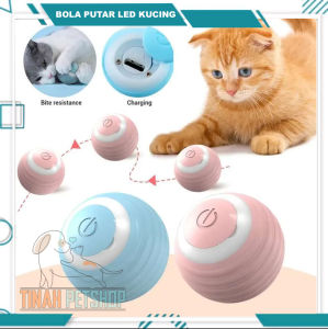 Mainan Kucing Anjing Bola LED Listrik Bergulir Cerdas LED Laser Bola/Pet Mainan Interaktif Untuk Kucing Bola Listrik Bergulir Cerdas