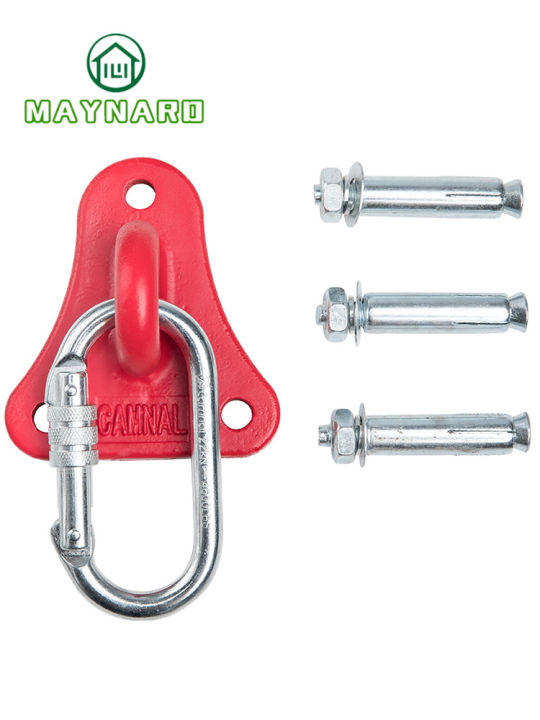 Life rope safety fixing device tripod bracket hook 3 angle expansion ...