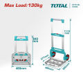 TOTAL Tools Foldable Hand Truck with Aluminium Material (130KG) THWB61201. 