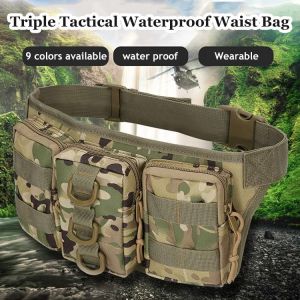 Lanrui Camouflage Waterproof Functional Adventure Cycling Bag