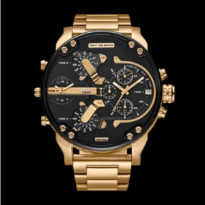 100% Import Jam Tangan Analog Pria Waterproof Brave Watch Stainless Steel Elegan Mewah Aksess Jam Laki-Laki - FAS961