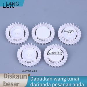 LANG 5 PCS Fan Impellers Turbofan Centrifugal Impeller Motor Fan Blade For Hanging Neck Fan Hair Dryer Refrigerator Motor