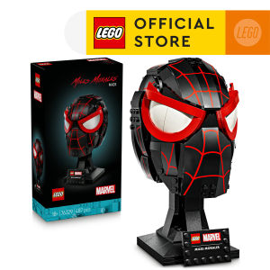 *Exclusive Lazada* LEGO Super Heroes Marvel 76329 Miles Morales Mask (487 Pieces) Building Blocks Kids Toy