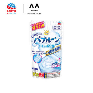 Earth Raku Hapi Bubble Foam Cleaner for Sink Drainer 200ml / Cleaner for Toilet Bowl 180g Deodorizer & Disinfectant