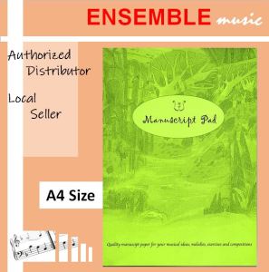 Music Manuscript Pad