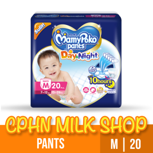 MamyPoko Day and Night Pants Baby Diapers Medium 20