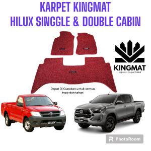 Karpet Mie Hilux SINGGLE DOUBLE CABBIN Car