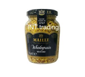 MAILLE WholeGrain Mustard 210g.โฮลเกรนมัสตาร์ด ขนาด 210 กรัม
