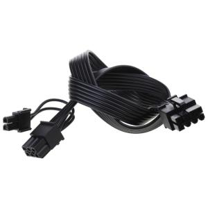 GPU PCIe 8Pin 6 + 2Pin 8PIN PCIe 6Pin 8Pin CPU ForCorsair ชุด CX-M CX750M CX600M CX500M 18AWG เส้นแบน