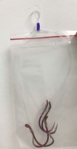 Chùm nho câu cá tra lưỡi BKK đỏ(Red) dây Pioneer trắng chất lượng cao