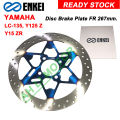 ENKEI DISC PLATE 220MM TITANIUM GOLD PIN, LC 135, EGO SRL110 SRL115 SRL115Fi Y110LAGENDA Y110 WAVE110 NOUVO DASH PIRING. 