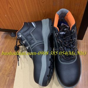 Giày bảo hộ lao động nam Hans HS55 da bò chống nước chống đinh va đập trơn trượt