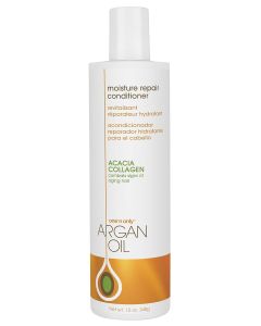 One n Argan Oil Moisture Repair Conditioner Helps Detangle and Smooth Damaged Hair Cuticle to Improve Structure Improves Shine and Manageability 12 Fl. Oz