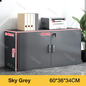 【24 Hours Shipped】File cabinet with lock locker office five-section cabinet data cabinet financial a4 file storage cabinet floor-standing low cabinet
