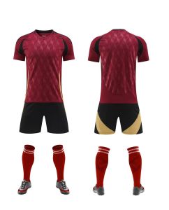 2026 Hot Sale [ Shipped from China ] Speed Club Football Uniform Set for Children and Adults Retro Short-Sleeve Jersey Foreign Trade Training Wear for Summer B3