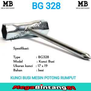 Kunci busi mesin potong rumput kunci busi mesin rumput kunci busi mesin babat rumput 328