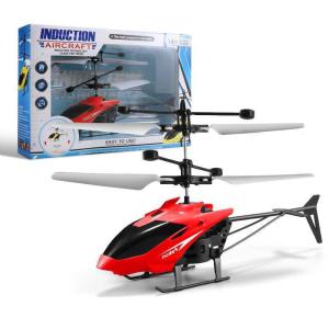 WEIHUIMEI ของเล่นเครื่องบินควบคุมระยะไกล เครื่องบินรุ่น เฮลิคอปเตอร์ Flying Toy Hand Sensing Helicopter ของเล่นเฮลิคอปเตอร์ขนาดเล็กพร้อมใบพัดอัจฉริยะ เครื่องบินควบคุมระยะไกล