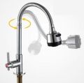 FLEXIBLE SWAN TAP STAINLESS STEEL/ PILLAR & WALL MOUNT/ KITCHEN SINK WATER TAP FAUCET/ HOTEL GRADE/ KITCHEN FITTING. 