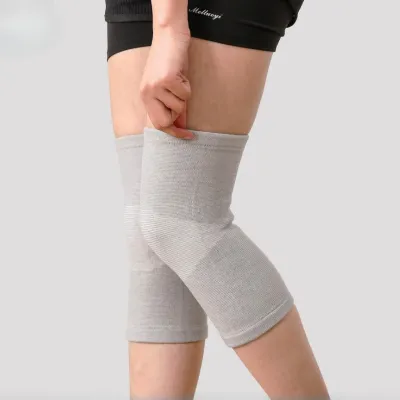 Sport Bamboo Compression Knee Sleeve Breathable Relieve Pain Knee Pads Promotes Blood Circulation