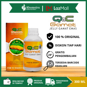 Qnc Jelly Gamat Emas Asli Original Jelly Gamat Obat Herbal Darah Tinggi Hipertensi Asam Lambung Maag Kolesterol tinggi Sesak Nafas Penyakit Jantung Penyakit Ginjal Obat Patah Tulang Pembersih Usus Diabetes Kelenjar Getah Bening Hernia