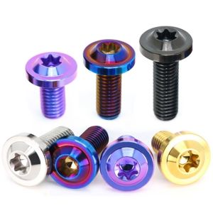 OUREAL M6x10 Titanium Bolts M6x20 with Torx Head Torx Head Screws High Quality M6x15 Motorcycle Fasteners