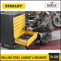 Stanley Rolling Steel Cabinet 6 Drawers Rolling Tool Box Tool Cabinet Mobile Tool Organizer 74-320. 