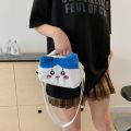 SUHUA Crossbody Bag Anime Chiikawa Bag Cartoon Backpack Plush Hachiware Bag Fashion Cosmetic Bag Kawaii Usagi Shoulder Bag Girls. 