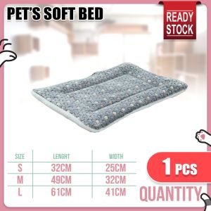 Pet Sleeping Bed & Mat Tempat Tidur Kucing Lembut Katir Tilam Kucing Anjing Comfortable Soft Cushion Bed 宠物 狗 猫 床
