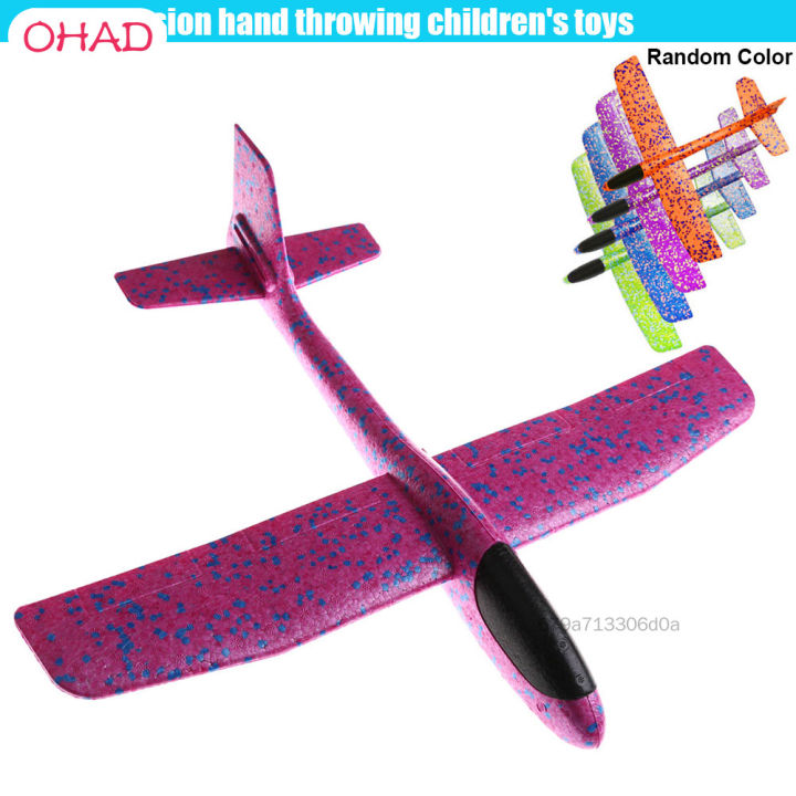 COD•newb]LED EPP foam hand throw airplane outdoor launch glider plane kids gi - Đồ chơi trẻ em