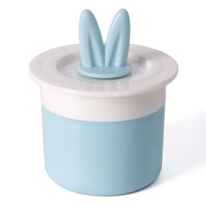 Cốc tạo bọt dầu gội sữa rửa mặt cốc tạo bọt dầu gội máy tạo bọt tai thỏ thiết kế nhỏ gọn tiện dụng