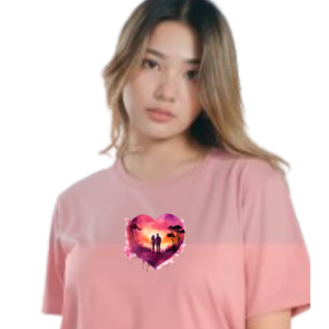 VALENTINES COUPLES PRINTED TSHIRT DESIGN  YALEX RED LABEL HIGH QUALITY COTTON OUTFIT FOR MEN AND WOMEN CREW NECK BASIC FITTED STYLE AESTHETIC  FORMAL CLASSIC DRESSWEAR Cotton Casual Crew Neck Mens Top Tshirt Womens Top Tshirt Outfit Classic Casual