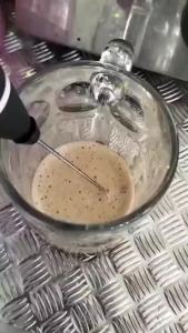 in stock-hot saleBREWISH Barista 3 Speed Electric Milk Frother Coffee Rechargeable Bakery Egg Whisk Head Handheld Foam Maker Coffee Latte