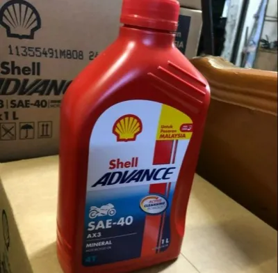 Shell advance 4T Sae 40 motorcycle oil