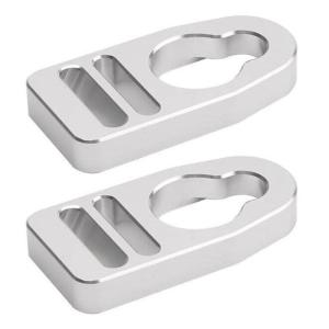 2Pcs Aluminum Kayaks Seat Buckle Clip Straps Replacement Buckle Clip Light Weight Fixing Straps Buckle Clip Enduring