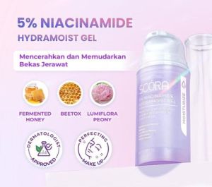 SCORA 5% Niacinamide Hydramoist Gel 100ml Pelembab Wajah