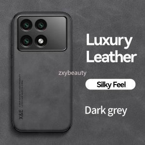 เคสสำหรับ Redmi K70 Ultra Pro K70E 4G 5G 2023พร้อมที่ยึดในรถยนต์ปกหนังหรูสำหรับ RedmiK70 RedmiK70E K70Ultra K70Pro เคสป้องกันวัตถุ