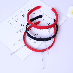 10PCS DIY Spring Hair Accessories Jewelry Plastic Hair Hoops with Toothed Head Hoops Accessories