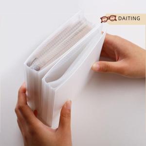 DAITING 40 trang A6 bưu thiếp túi lưu trữ cuốn sách trong suốt hình ảnh nhà Album