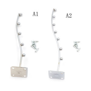 [Alex Do] Hot Sale New Wall Mount Waved Waterfall Hanger Rack 7 Beads Garment Display Hook