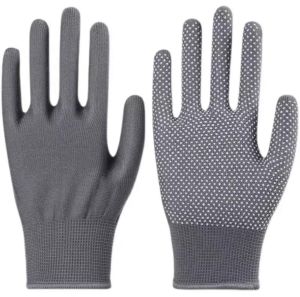 1Pair Non-Slip Gloves Full Finger Gloves Breathable Antiskid Cycling Gloves Anti-Slip Palm Grip