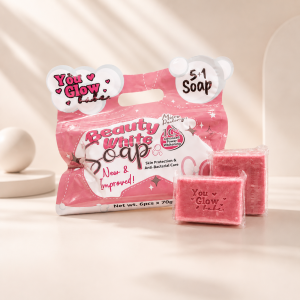 You Glow Babe Beauty White Skin Protection & Anti Bacterial Care Micro Peeling Soap 6pcs